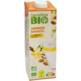 CARREFOUR BIO Boisson amande à la vanille 1l
