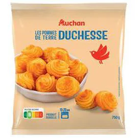AUCHAN Pommes de terre duchesse 750g