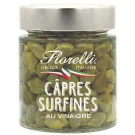 FLORELLI Câpres surfines au vinaigre 140g