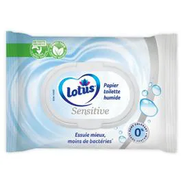 LOTUS Papier toilette humide pure x42