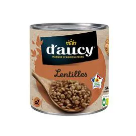 D'AUCY Lentilles Origine France 265g