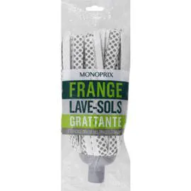 MONOPRIX Frange grattante lave-sols l'unité