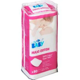 CARREFOUR BABY Maxi coton x80