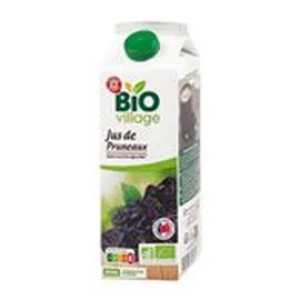 MARQUE REPÈRE, BIO VILLAGE Jus de pruneaux Bio 1l