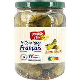 BOUTON D'OR Cornichons aigres-doux 425g