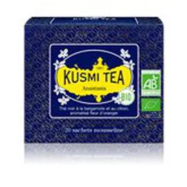 KUSMI TEA Thé noir bio Anastasia x20 40g