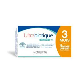LABORATOIRES NUTRISANTÉ Complément alimentaire équilibre 90 jours ultrabiotique x90