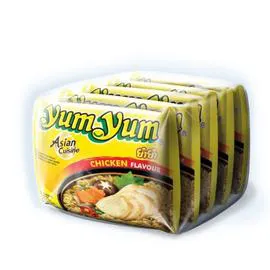 YUM YUM Plat cuisiné nouille au poulet cuisine asiatique 5X60g