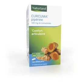 NATURLAND Complément alimentaire confort articulation Bio x150
