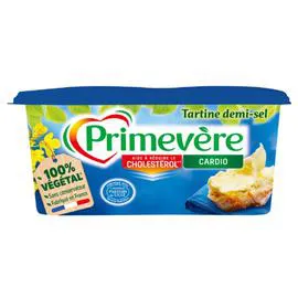 PRIMEVÈRE Margarine Demi-sel 100% Végétal Tartine 500g
