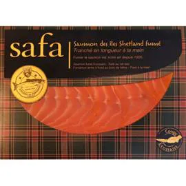 SAFA Saumon atlantique fumé 4 tranches 150g
