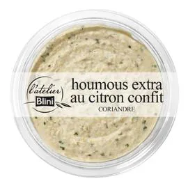 L'ATELIER BLINI Houmous extra au citron confit 175g