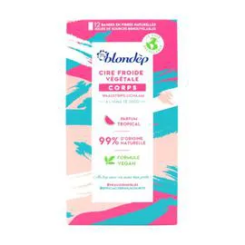 BLONDÉPIL Bande de cire froide corps l'unité