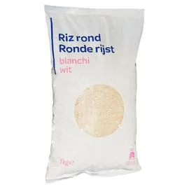 CARREFOUR Riz rond blanchi 1kg