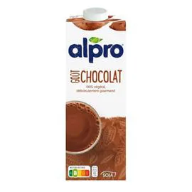 ALPRO Boisson végétale soja saveur chocolat 1l