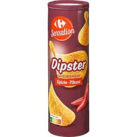 CARREFOUR SENSATION Biscuits apéritif Tuiles épicées 175g