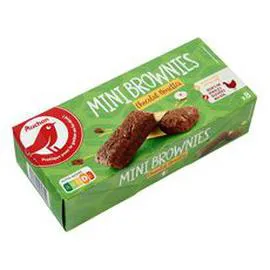 Mini brownies aux noisettes, sachets individuels (240g)