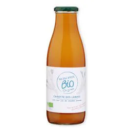 MONOPRIX BIO ORIGINES 100% pur jus carotte des Landes, Bio 0,75l