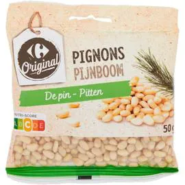 CARREFOUR ORIGINAL Pignons de pin 50g