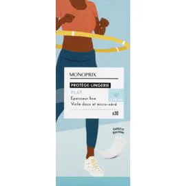 MONOPRIX Protège-lingerie plat enrichi à l'aloe vera l'unité