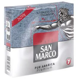 SAN MARCO Café moulu pur arabica 2x250g