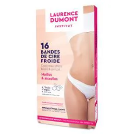 LAURENCE DUMONT Bande de cire aisselles/maillot x16