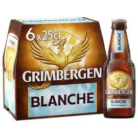 GRIMBERGEN Bière d'Abbaye Blanche 6x25cl