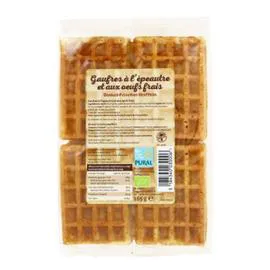 PURAL Gaufres À L'Épeautre Et Aux Ufs Frais Bio 165g
