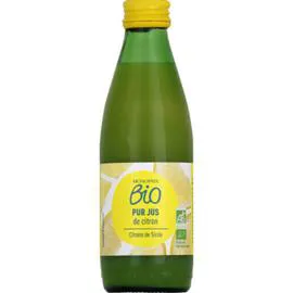 MONOPRIX BIO Pur jus de citron bio 250ml