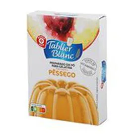 MARQUE REPÈRE, TABLIER BLANC Préparation Gelatine goût pêche 2x85g