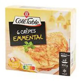 MARQUE REPÈRE, CÔTÉ TABLE Crêpes Fromage x6 300g
