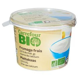 CARREFOUR BIO Fromage frais nature Bio 500g