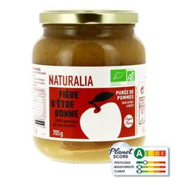NATURALIA Purée de Pommes Bio 705g