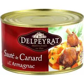 DELPEYRAT Plat cuisiné sauté canard Armagnac 1,5kg
