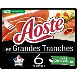 AOSTE Jambon cru 165g