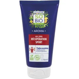LÉA NATURE, SO'BIO ÉTIC Gel Cryo Récupération Sport 7 Huiles Essentielles Arôma Bio 150ml