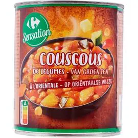 CARREFOUR SENSATION Coucous de légumes à l'orientale 800g