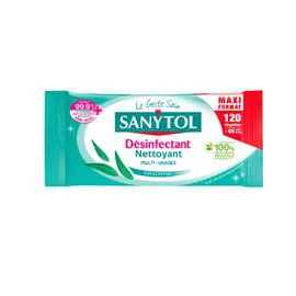 SANYTOL Lingette Multi-Usages x120 
