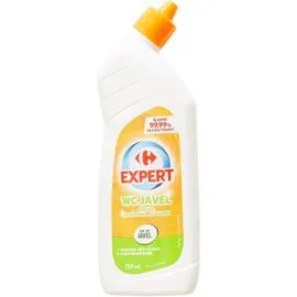 CARREFOUR EXPERT Gel WC avec javel fraîcheur agrumes 750ml