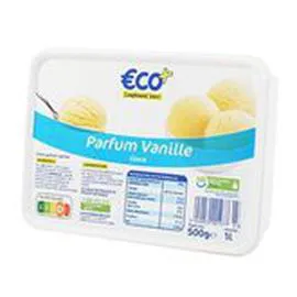 ECO+ Glace Vanille 1l