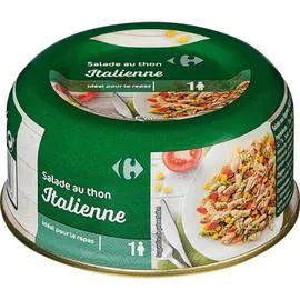 CARREFOUR Salade au thon italienne 250g