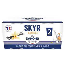DANONE Skyr vanille 0% MG 2x140g