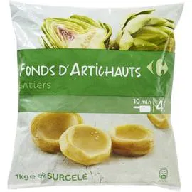 CARREFOUR Fonds d'artichauts entiers 1kg