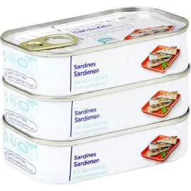 SIMPL Sardines à la sauce tomate 3x82g