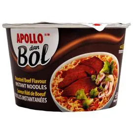 APOLLO Nouilles dan bol saveur boeuf rôti Ile Maurice 85g