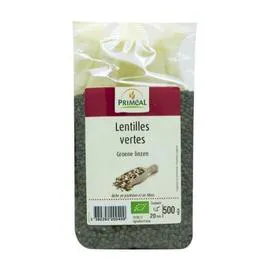 PRIMEAL Lentilles Vertes Bio l'unité
