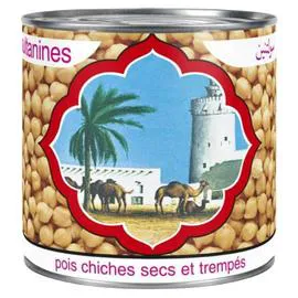 SULTANINES Pois chiches secs et trempés 265g