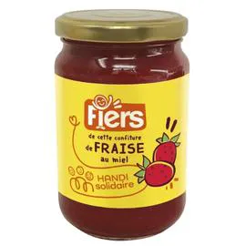 FIERS Confiture de fraise 360g