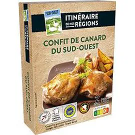 ITINÉRAIRE DE NOS RÉGIONS Confit de canard du Sud-Ouest 430g