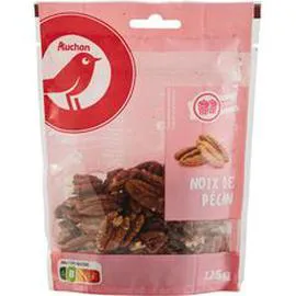 AUCHAN Noix de pécan 125g